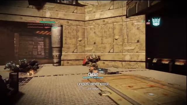 Transformers Fall of Cybertron DragonFly in Team Deathmatch #58 смотреть онлайн