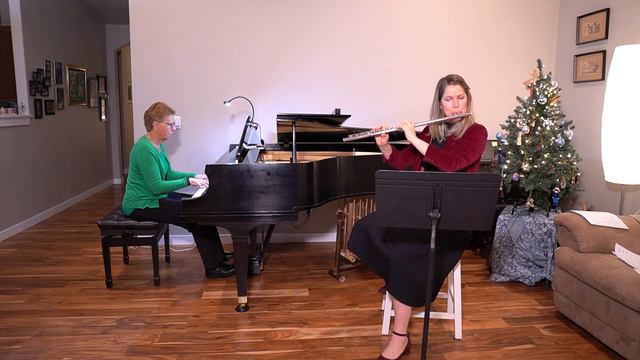 Instrumental Christmas Music ( flute and piano ) смотреть онлайн
