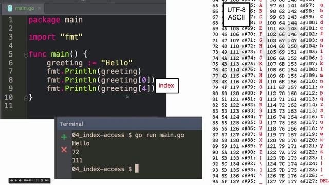 Golang Types смотреть онлайн