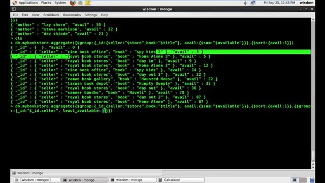 MongoDB Aggregation смотреть онлайн