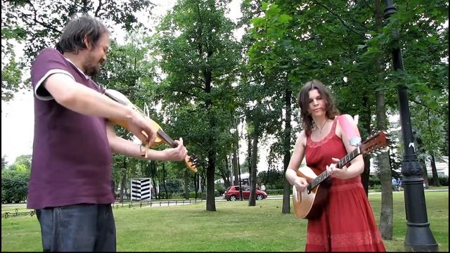 Тарас Драк (мандолина) и Катя Киселева (бузуки) - Saltarello III смотреть онлайн