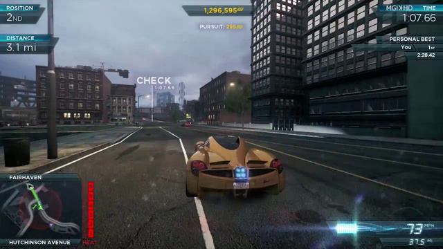 Pagani Huayra vs Pagani Huayra | Need for Speed Most Wanted смотреть онлайн