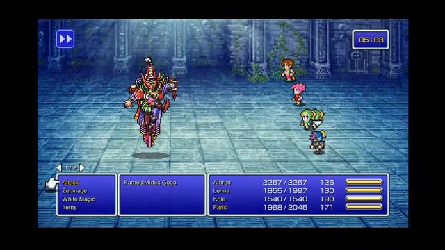 Final Fantasy V Boss Series...PIXEL REMASTER - #38: Famed Mimic Gogo смотреть онлайн