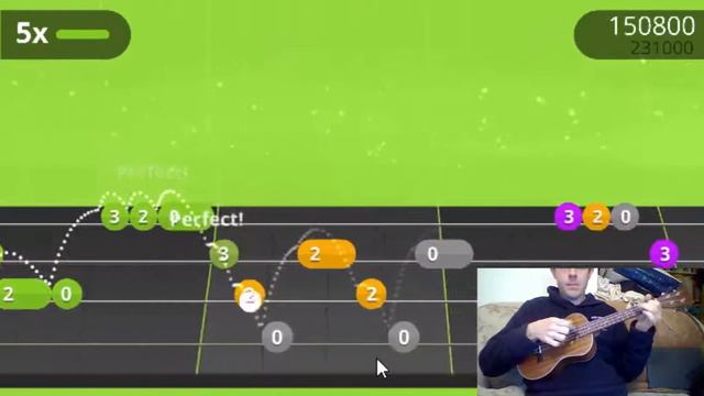 Yousician Ukulele - Crowded Space Gold Star Run смотреть онлайн