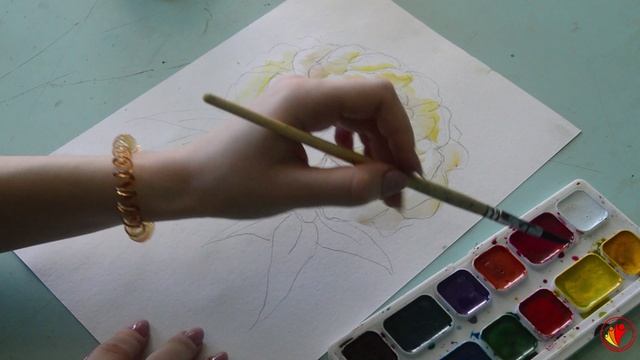 ХР_ Харитонова_ Рисуем пионы.mp4 смотреть онлайн