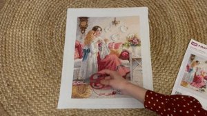 "Уроки вышивки" от Риолис. Моя первая вышивка крестиком!