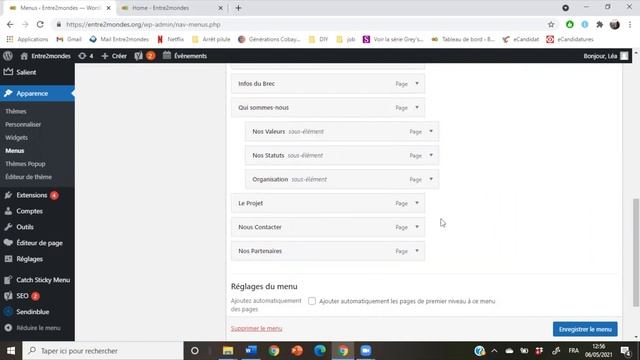 Modifier Le Menu Déroulant WordPress Salient смотреть онлайн