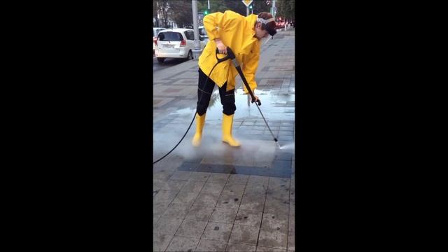 Мойка тротуарной плитки смотреть онлайн