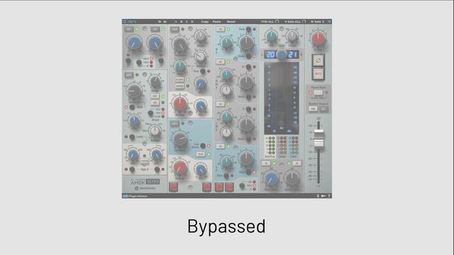 Brainworx - bx_console AMEK 9099 - Playthrough 1 | Plugin Alliance смотреть онлайн