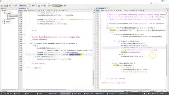 11.3 Example: DirectoryParser data object using java.nio.file.DirectoryStream смотреть онлайн