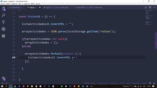 CRUD con LocalStorage y Vanilla Javascript [Tutorial en Español] смотреть онлайн
