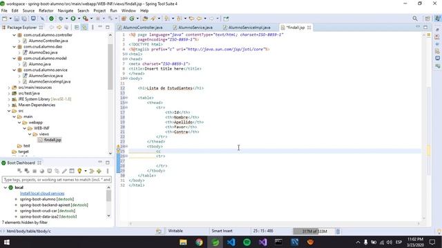 Gráfico PieChart - SpringBoot-Mysql-JSP смотреть онлайн