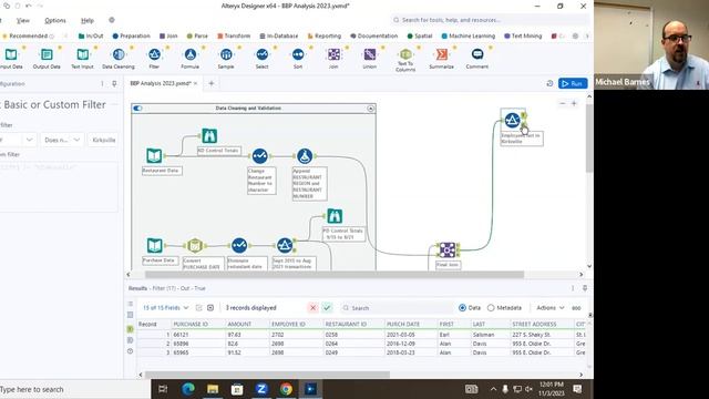 ACCT 667 (Fall 2023) - Alteryx 2 смотреть онлайн