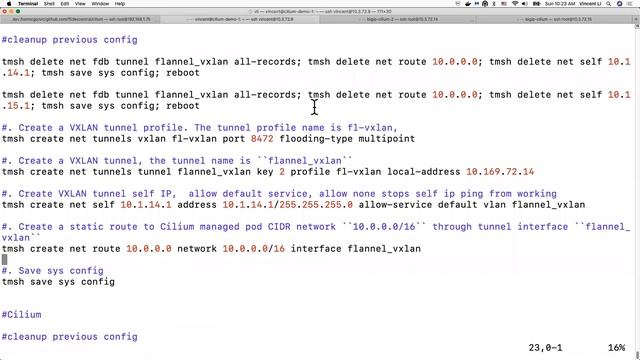 Update on Cilium and BIG-IP VXLAN tunnel integration demo смотреть онлайн