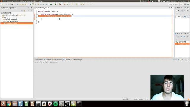Intro to Java Lesson 1: Hello World смотреть онлайн