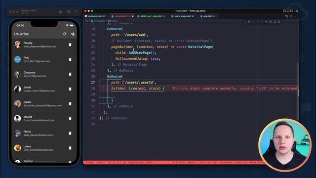 Flutter GoRouter - Visão Geral de Rotas no Flutter смотреть онлайн