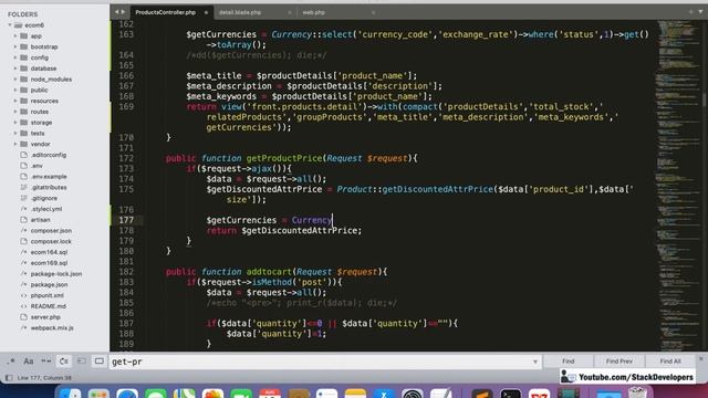 Laravel 8 E-commerce Website | Currency Converter (III) | Show Prices in all Currency in Detail Pag смотреть онлайн