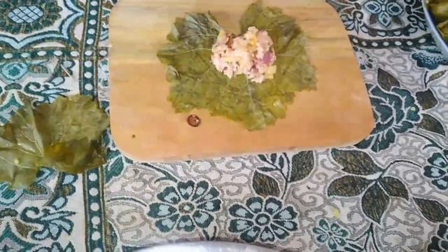 Ток баргидан маззали Долма таёрлаш?