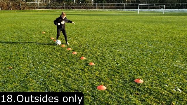 SOCCER CONE WEAVE DRILLS | Cone drills for soccer смотреть онлайн