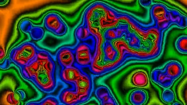 Abstract animation/art generated purely with python with numpy and png modules. смотреть онлайн
