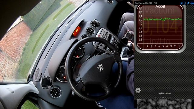 Car Diagnostic ELM327 Cheap OBD Diagnostic Module Torque - Demo On Peugeot 308 1,6 Diesel 2008.