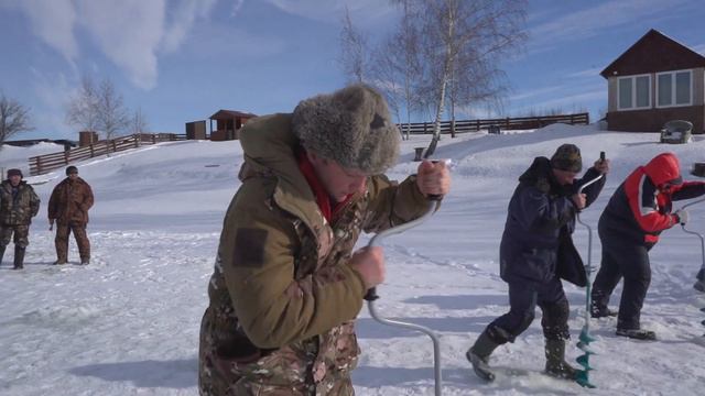 Сколько рыбы поймали жители коттеджных посёлков «Красивая Земля» на чемпионате по зимней рыбалке? смотреть онлайн