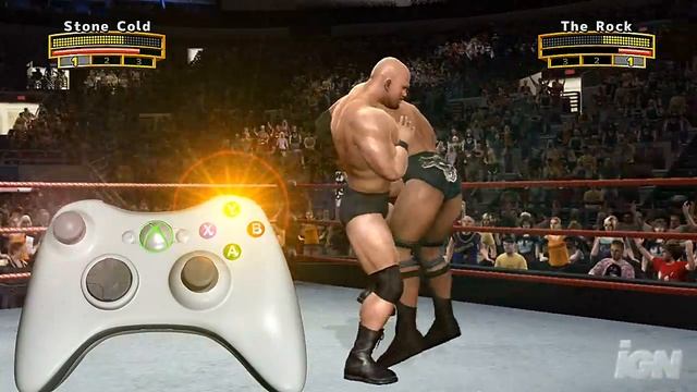 WWE Legends of WrestleMania Xbox 360 Trailer - Controls смотреть онлайн