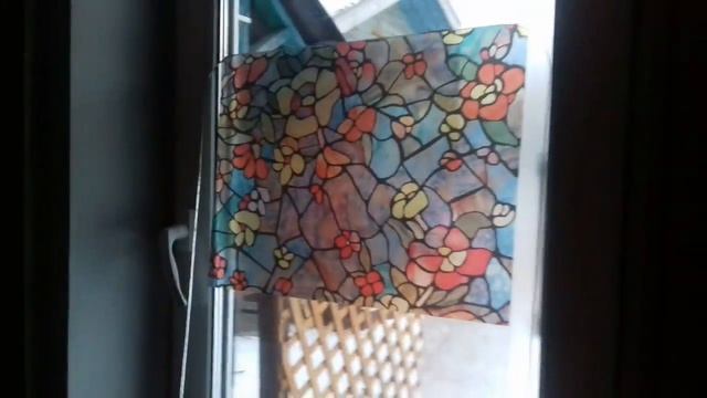 Витражная пленка на стекле или окне смотреть онлайн