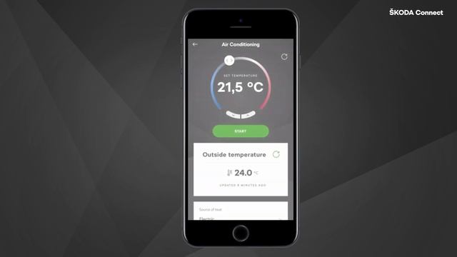 ŠKODA Connect - Remote Airconditioning