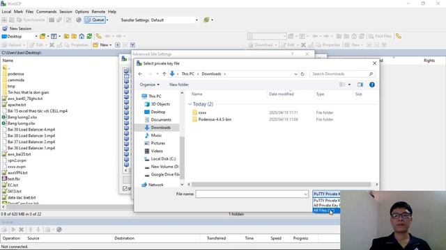 Hướng dẫn sử dụng Winscp để copy, download, tạo file, tạo thư mục trên Server смотреть онлайн