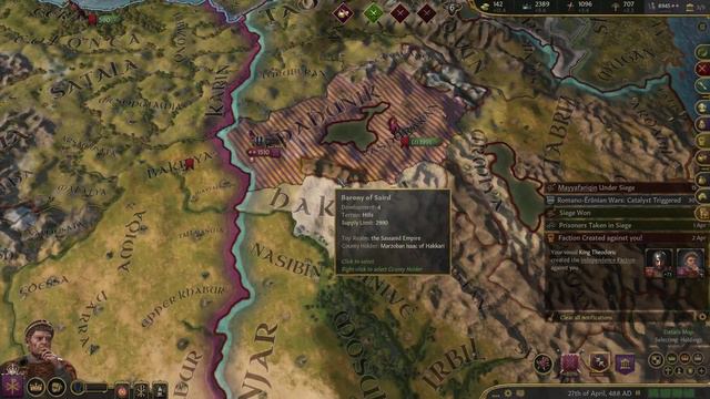 Eastern Roman Empire | Ck3-TheFallenEagle | Part 1: The revenge of the East смотреть онлайн