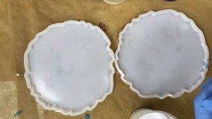 Заливка подстаканников разными способами . Эпоксидная смола