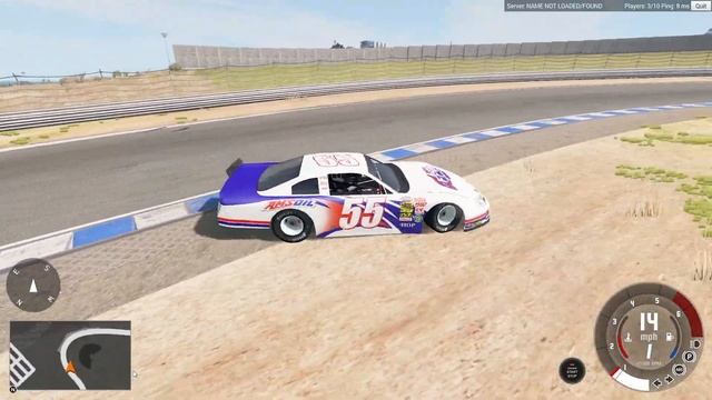 STOCK CAR ROAD AND DIRT RACING | BeamMP with Buggs and Jeff смотреть онлайн