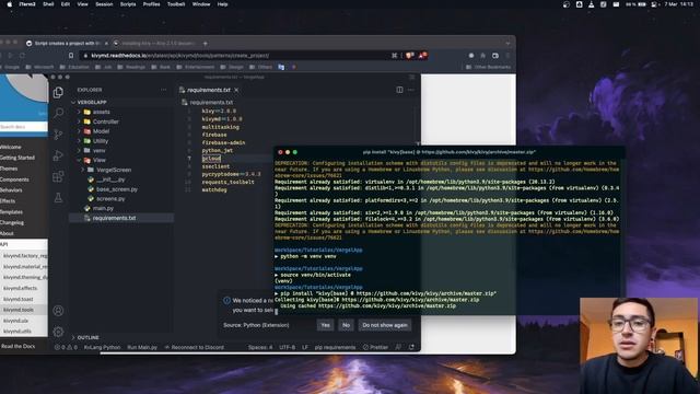 VergelApp - Parte 1 - Tutorial KivyMD Intermedio - Hotreload - MVC смотреть онлайн