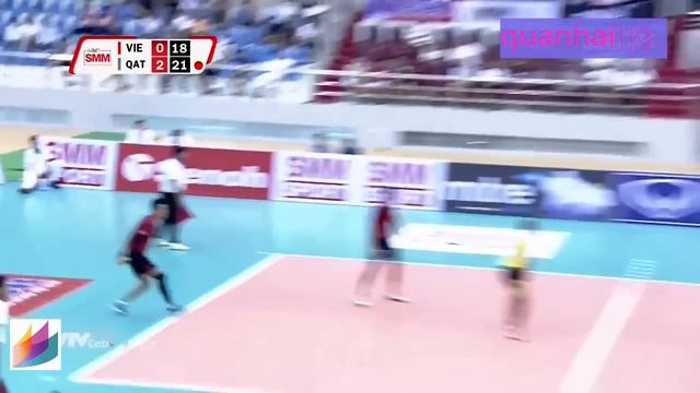 AVC Club Men Cup 2017-Vietnam vs Qatar set 3 смотреть онлайн