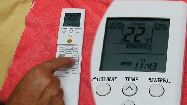 Fujitsu Aircon Remote - How to use Sleep Mode смотреть онлайн