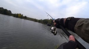 УЛОВИСТАЯ ПРОВОДКА колебалки в сложных погодных условиях от Ивана Мазовка