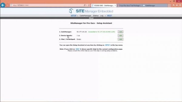 Pro-face Connect Tutorial: Configuration