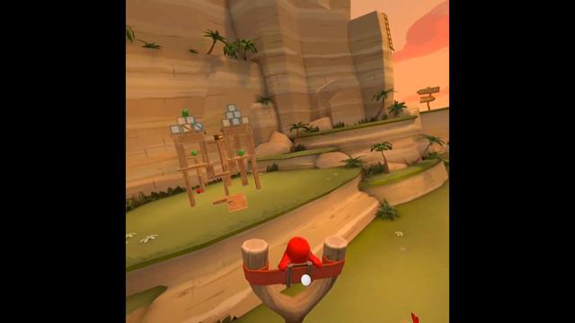 Angry Birds - Oculus Quest 2 - Bu kuşlar hiç bu kadar gerçekçi olmamıştı. смотреть онлайн