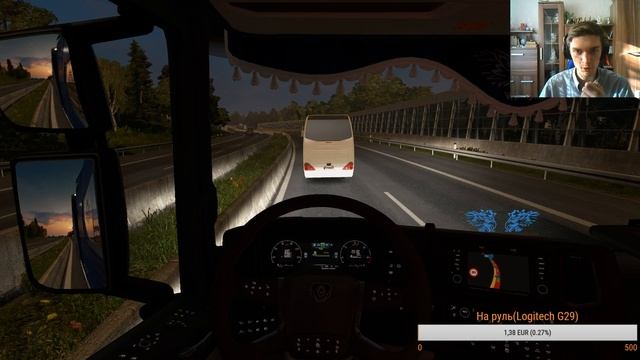 Катаемся по карте ProMods в ETS2(Запись стрима)ч7 смотреть онлайн