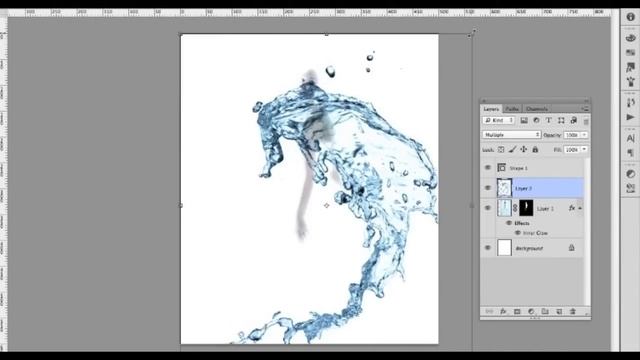 Photoshop water splash смотреть онлайн