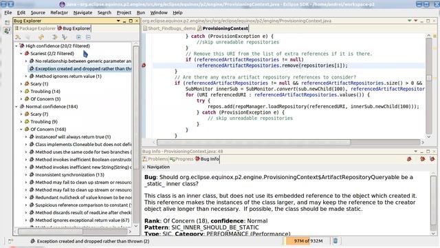 Five minutes FindBugs Eclipse Plugin Demo смотреть онлайн
