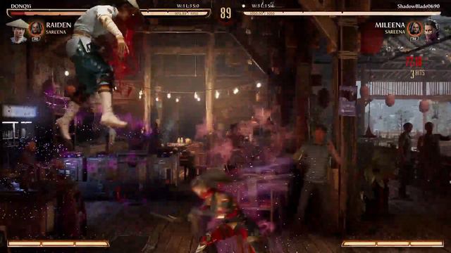 Double Flawless Victory with Mileena (Sareena Kameo) Mortal Kombat 1 смотреть онлайн