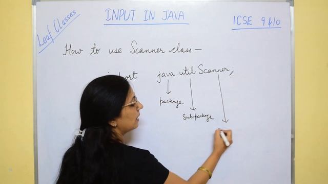 INPUT IN JAVA | SCANNER CLASS | ICSE 9 AND 10 | ANJALI MA'AM смотреть онлайн