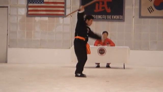 Kung Fu Bong (Staff) form for Green Sash смотреть онлайн