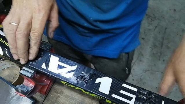 Ремонт карбоновых лыжероллеров ONE WAY