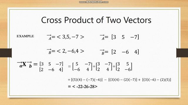 Cross Product of Two Vectors смотреть онлайн