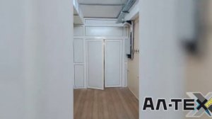 Установка входной группы. Маятниковые двери с напольными доводчиками.