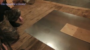 Багажник на снегоход буран, своими руками.