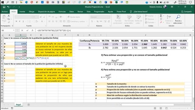 2-5 Cálculo del tamaño de una muestra para estimar una proporción смотреть онлайн